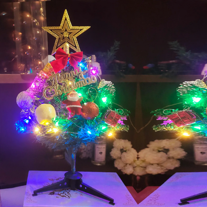 Mini Christmas tree set for table decoration