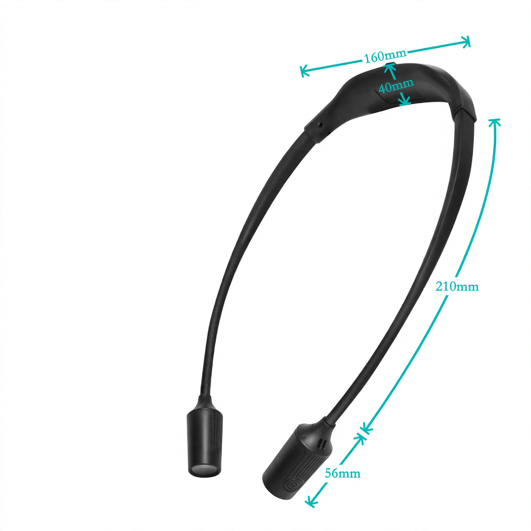Rechargeable Neck Reading Light, 1000 mAh