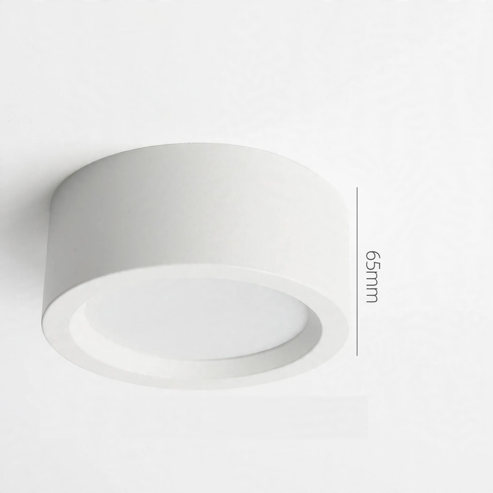 LED surface mount light, round, 15 W, various colors