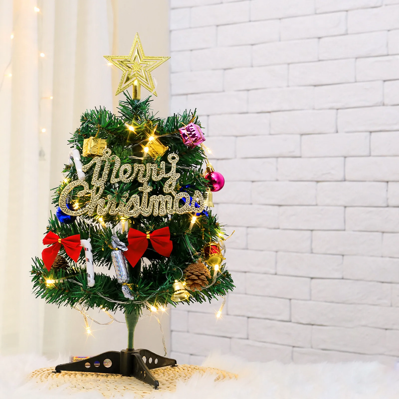 Mini Christmas Tree Set with Lighting