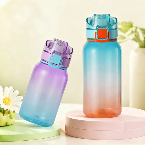 Drinking cup with aroma ring and straw, 600 ml