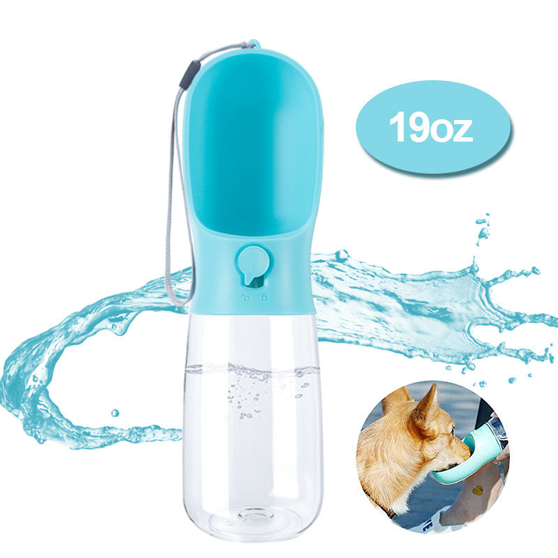 Portable drinking cup for dogs and cats