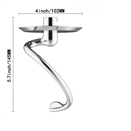 Mixing tool set for food processor, stainless steel