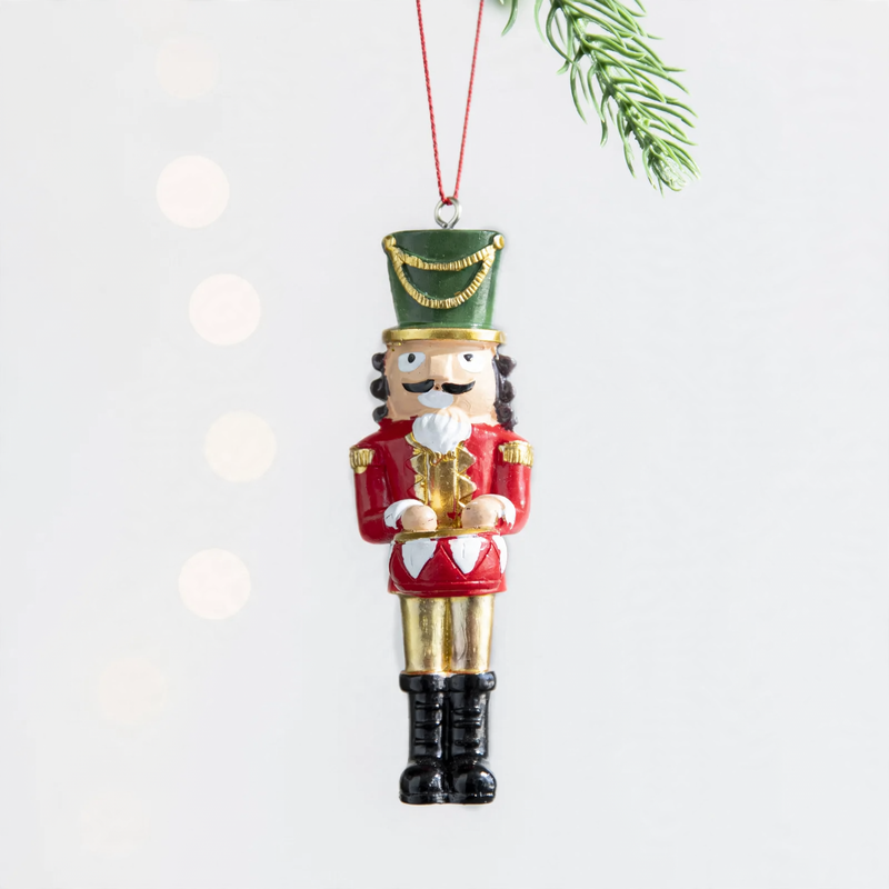 Nutcracker soldier as a pendant, 10 cm