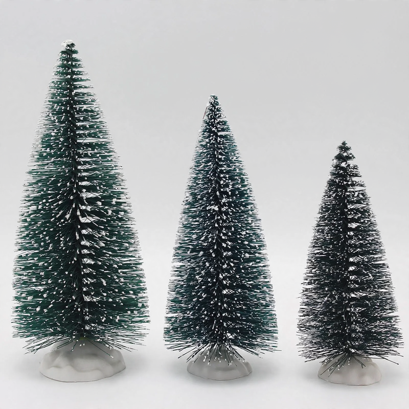 Mini Christmas tree with snow effect for table decoration