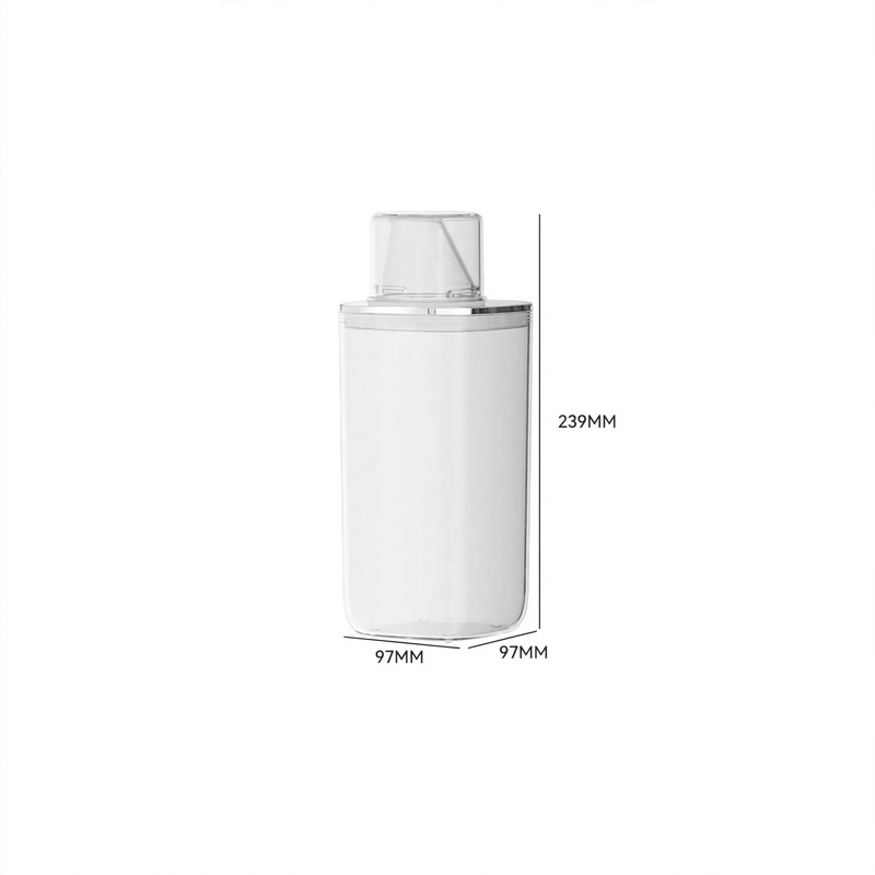 Transparent measuring container with measuring scale, 501–800 ml