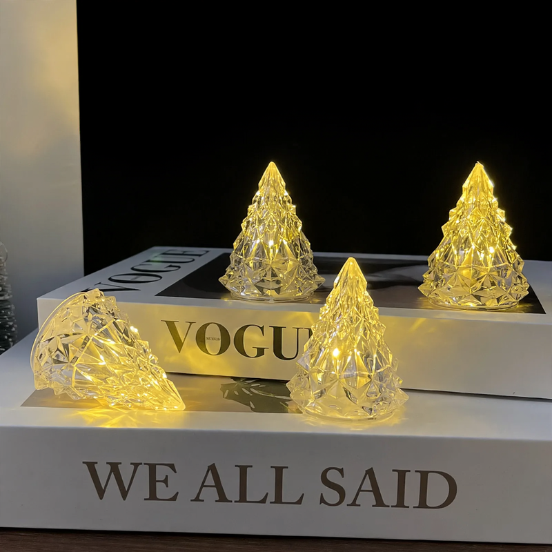 LED night light in iceberg design