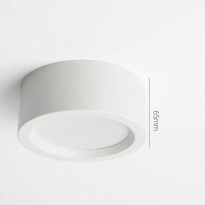 LED surface mount light, round, 15 W, various colors