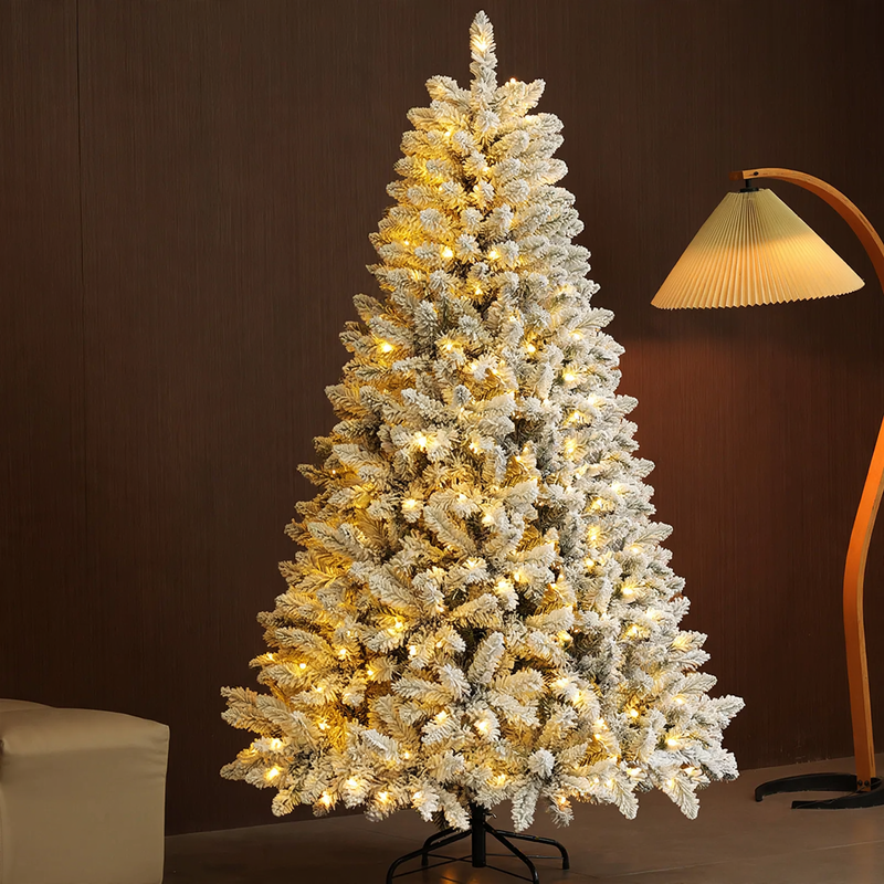 Artificial Christmas tree with snow effect