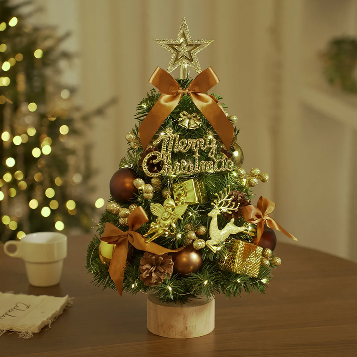 Mini Christmas Tree Set for the Table