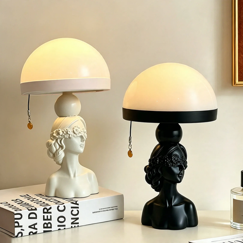 Table lamp jellyfish, French, vintage style