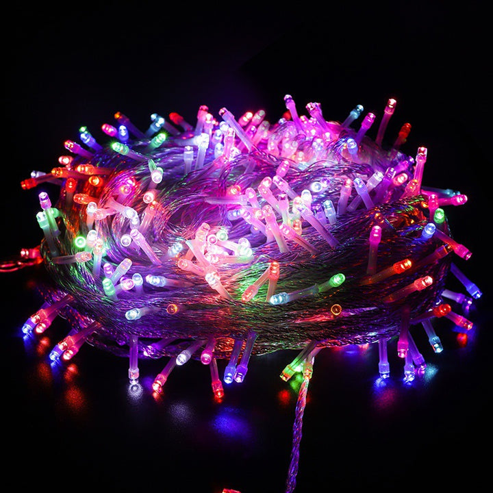 LED string lights for indoor and outdoor use