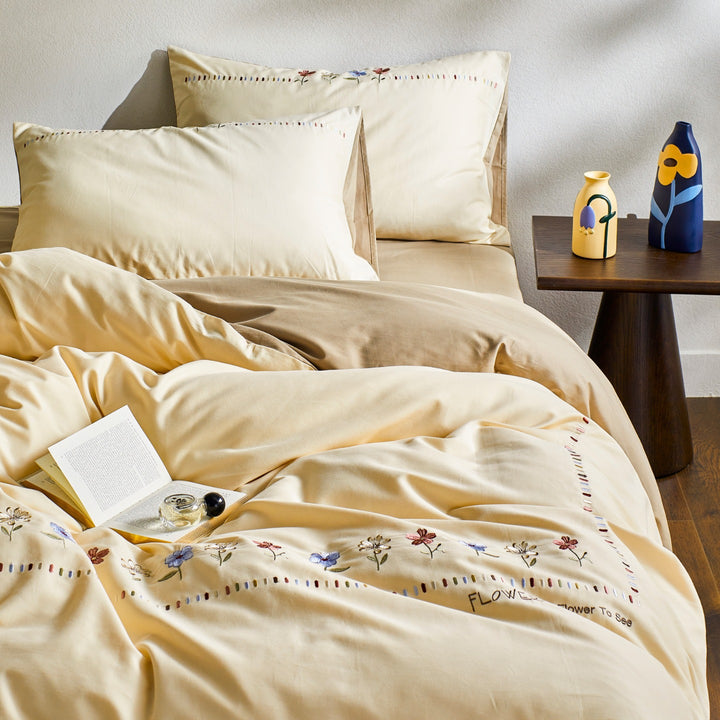 Long-staple cotton bedding, 100, stripe pattern