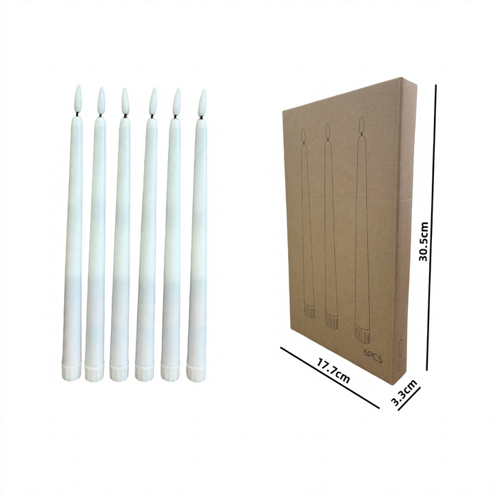 Electronic taper candle with remote control
