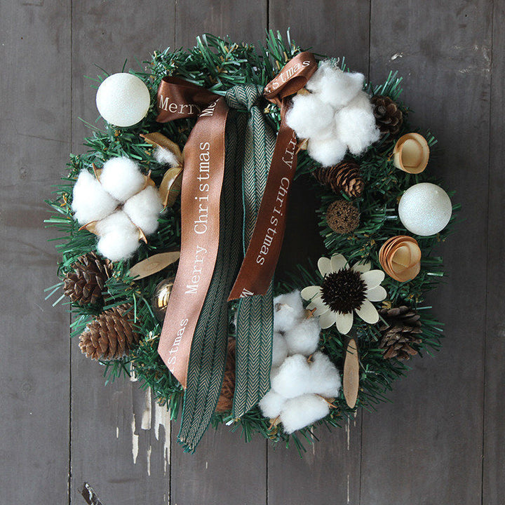 Christmas wreath made of PVC, 30 cm