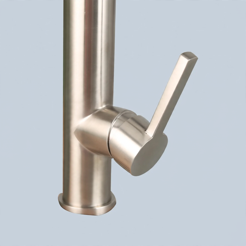Stainless Steel Kitchen Faucet with Ceramic Valve