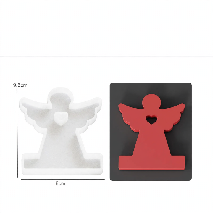 Silicone mold for candle holder and decoration