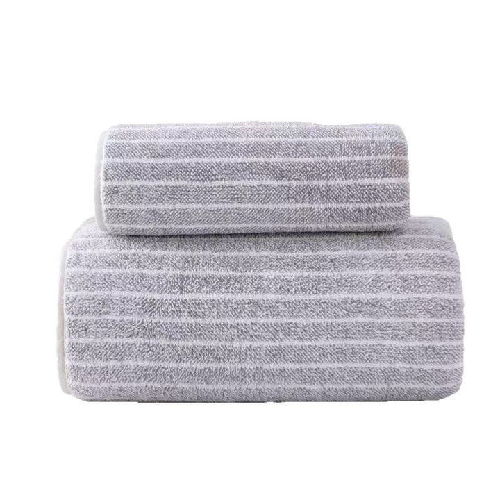 Coral fleece bath towel set, 2-piece