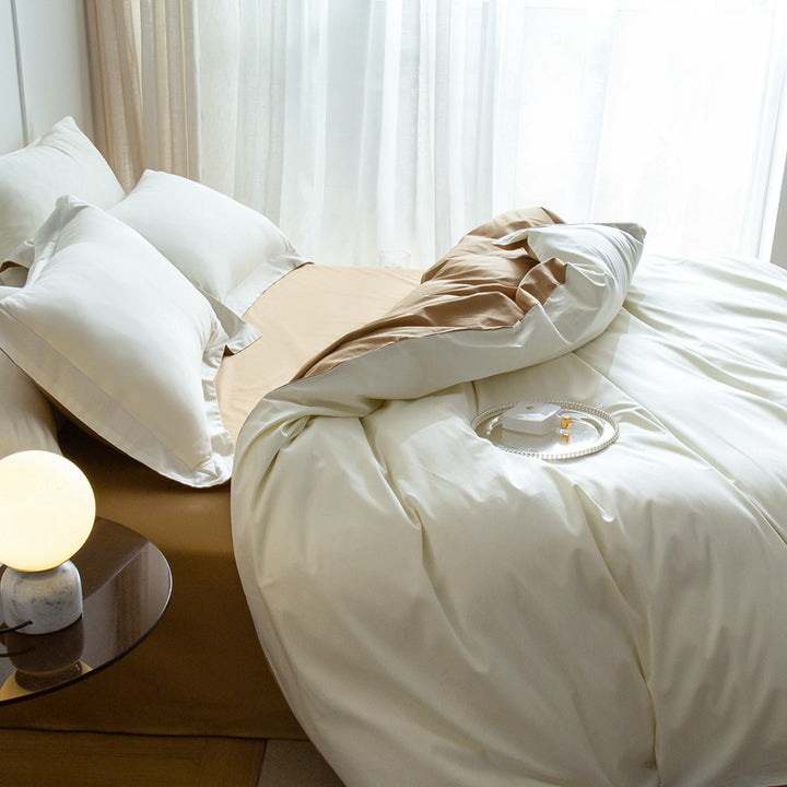 Cotton bedding set, 100 long-staple, elegant