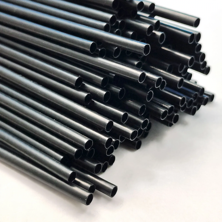 Plastic drinking straws, individually packed