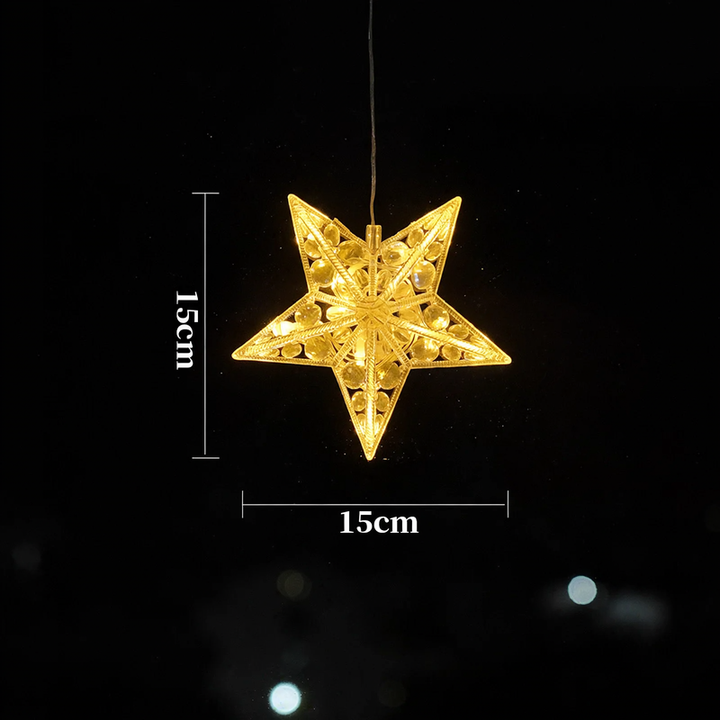 LED Window Decoration Light with Suction Cup