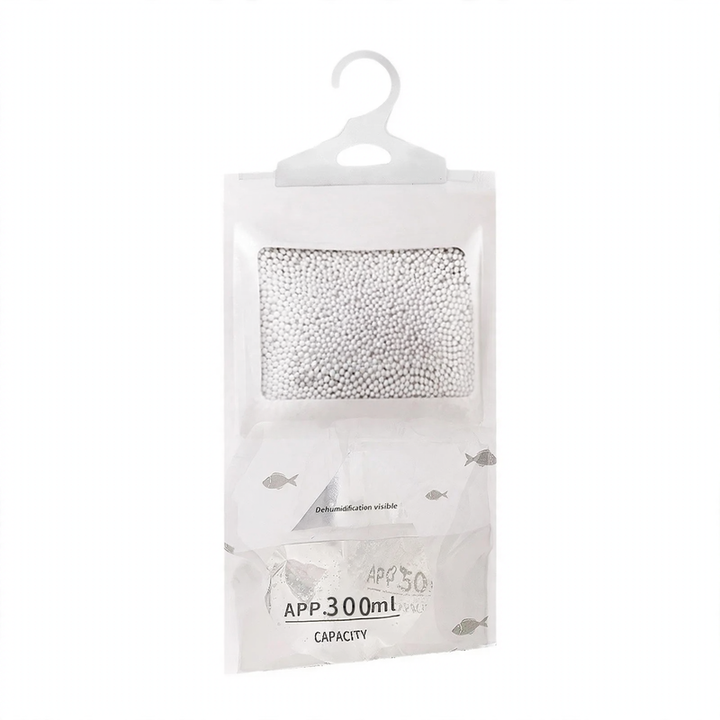 Hanging dehumidifier with hook