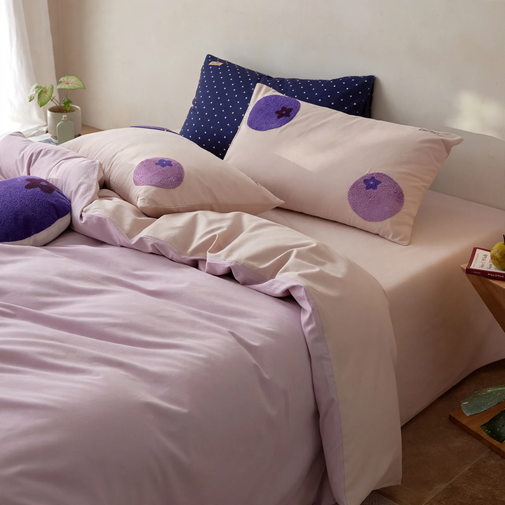 Cotton bedding set, 4-piece, autumn/winter, 100S
