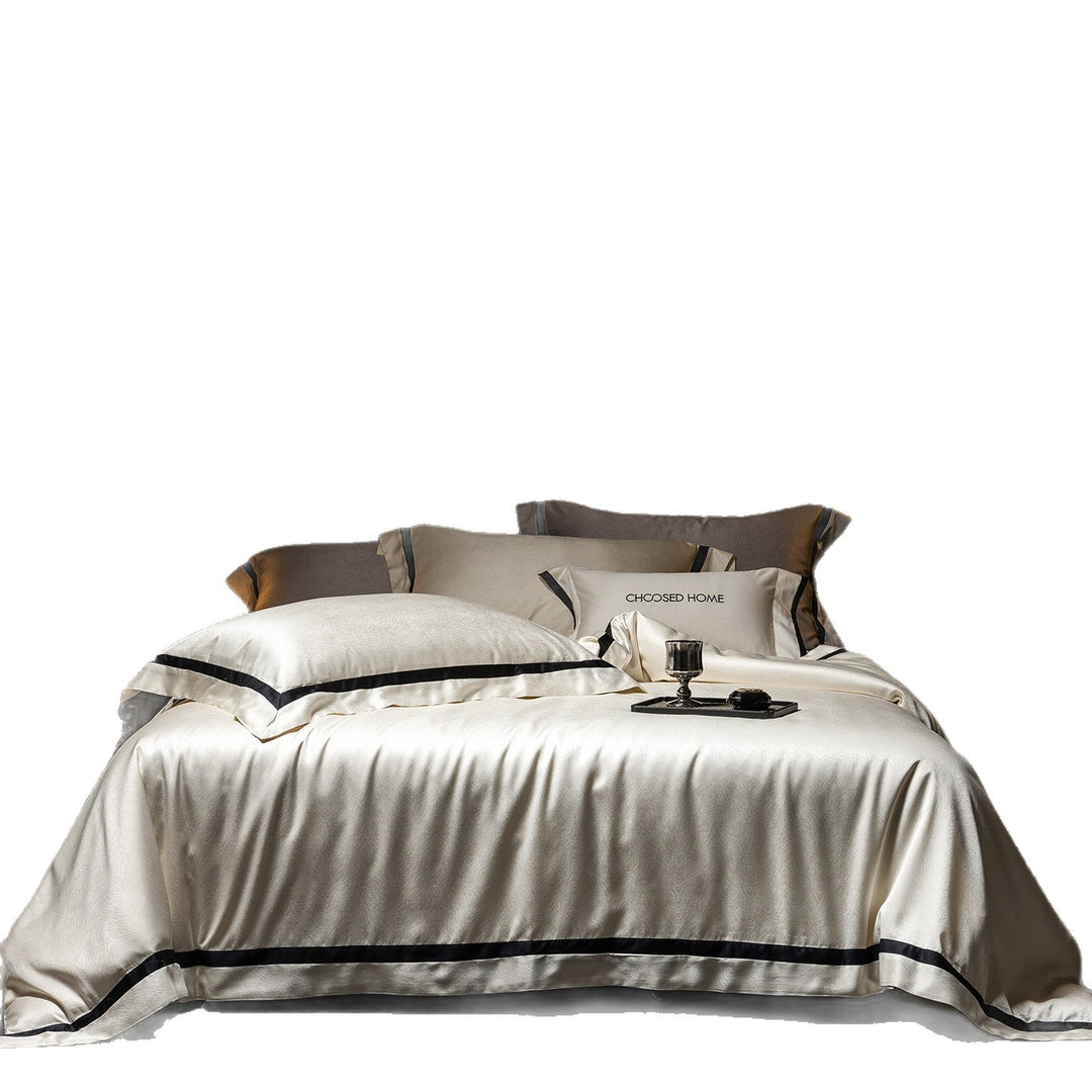 Long staple cotton bedding set, 4-piece, 100s
