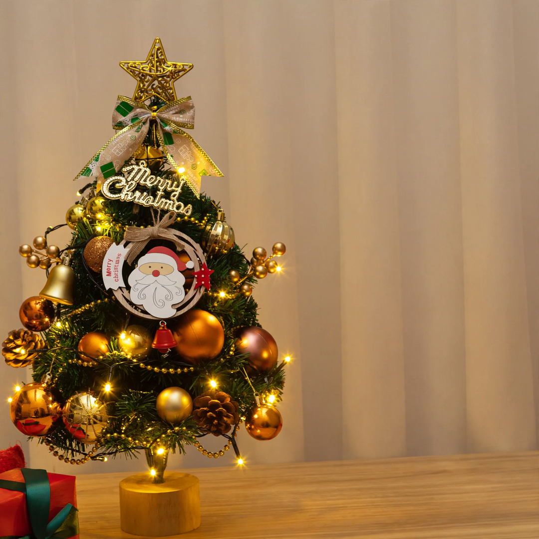 Exclusive table Christmas tree with lighting