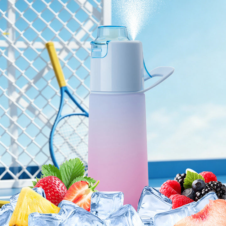Drinking cup with aroma ring and spray function, 750 ml