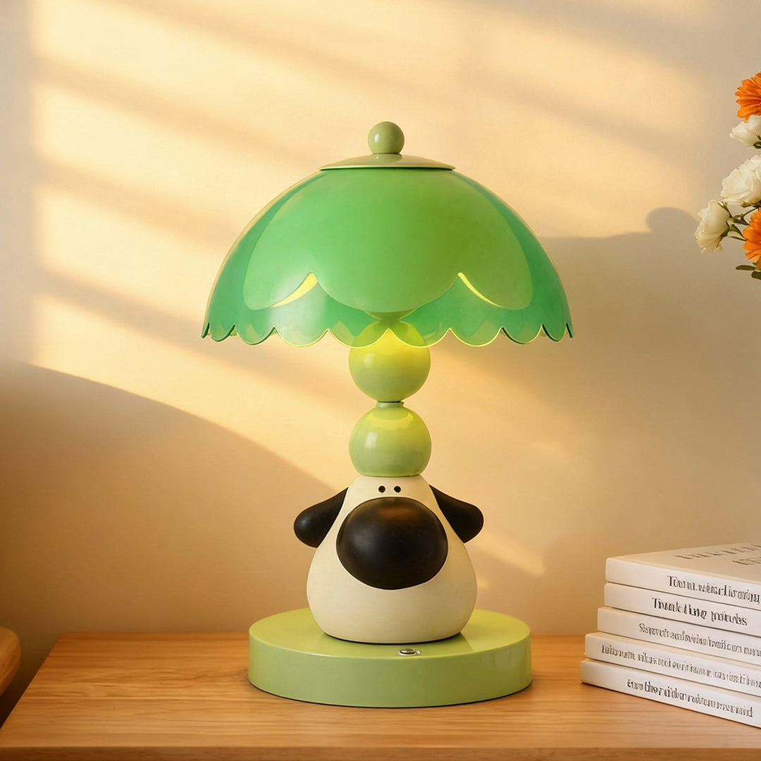 Dog Table Lamp, Cartoon Design