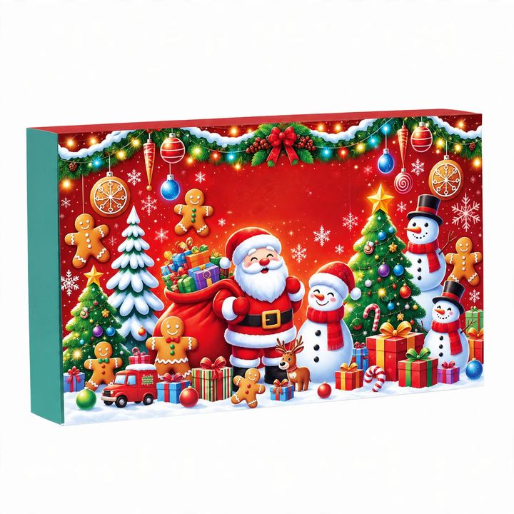 Advent calendar with 24 patience games and puzzle tasks