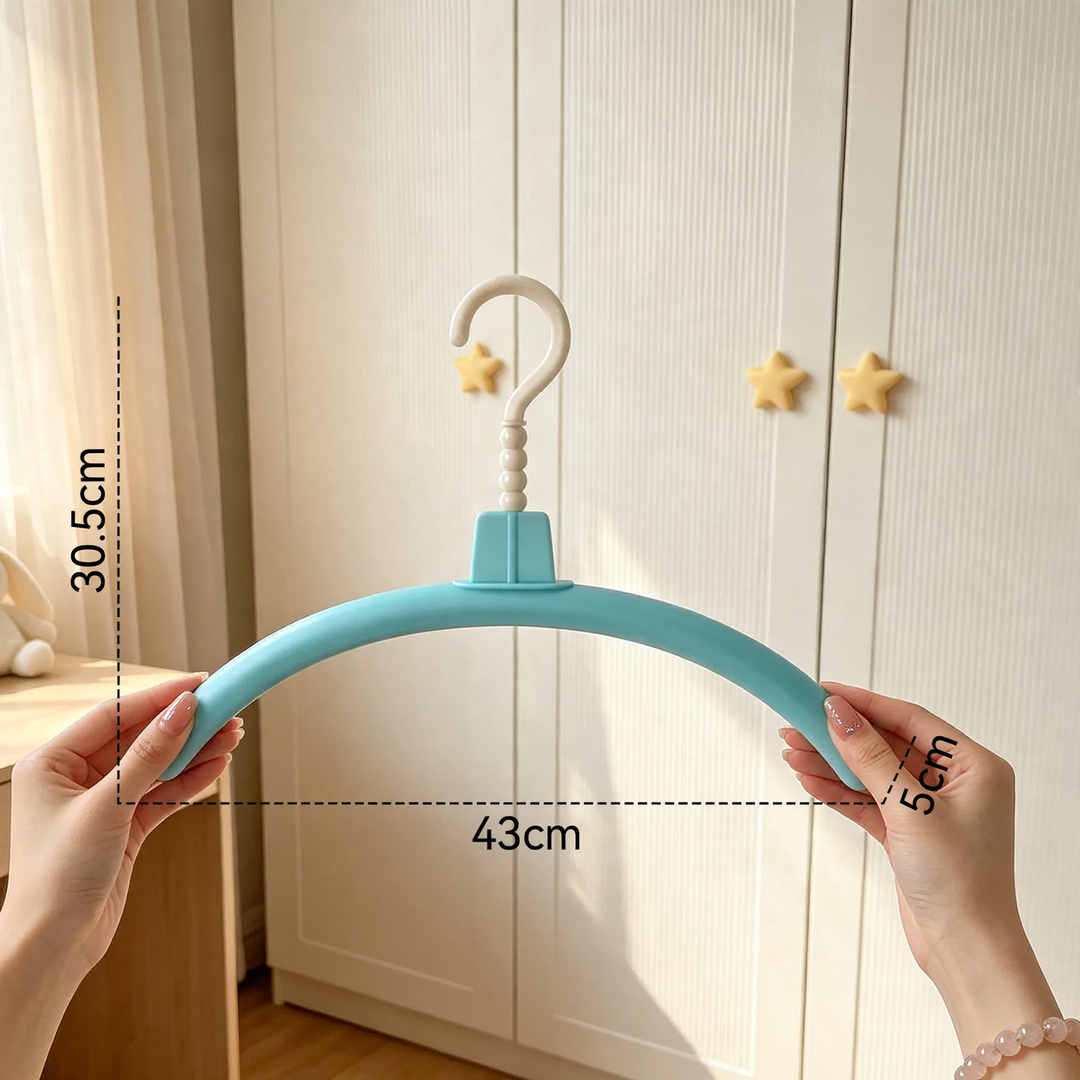 Plastic Hanger with Pear Design