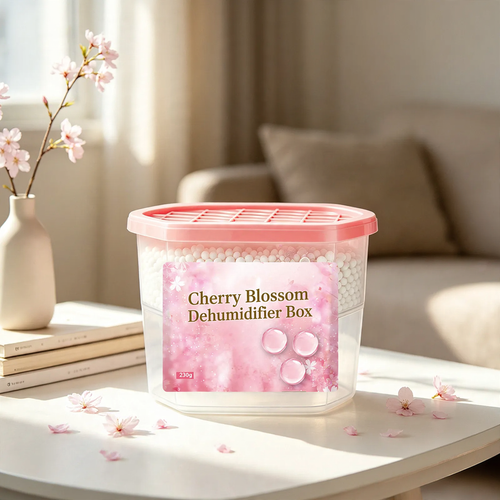 Dehumidifier box with calcium chloride