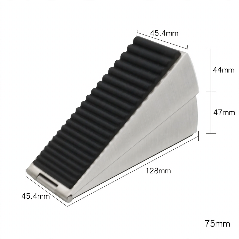 Door stopper made of stainless steel