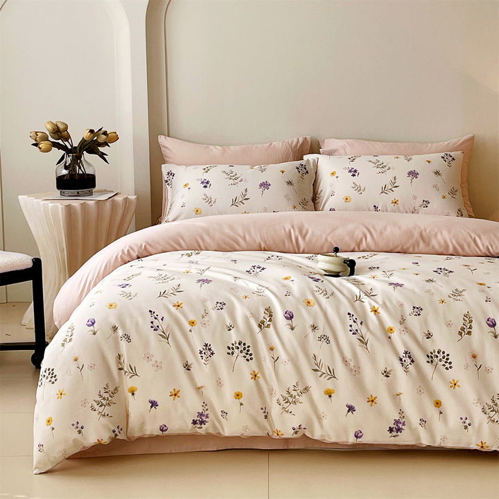 Long staple cotton bedding, 3-4 pieces, printed