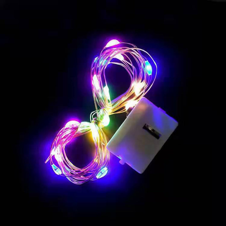 LED Copper Wire Fairy Lights with Flashing Function