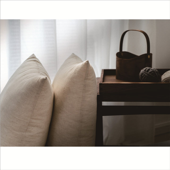 Cotton pillow, rectangular, 48 x 74 cm