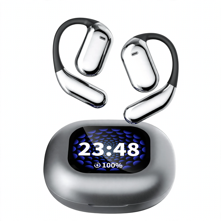 Open Bluetooth headphones with noise cancellation