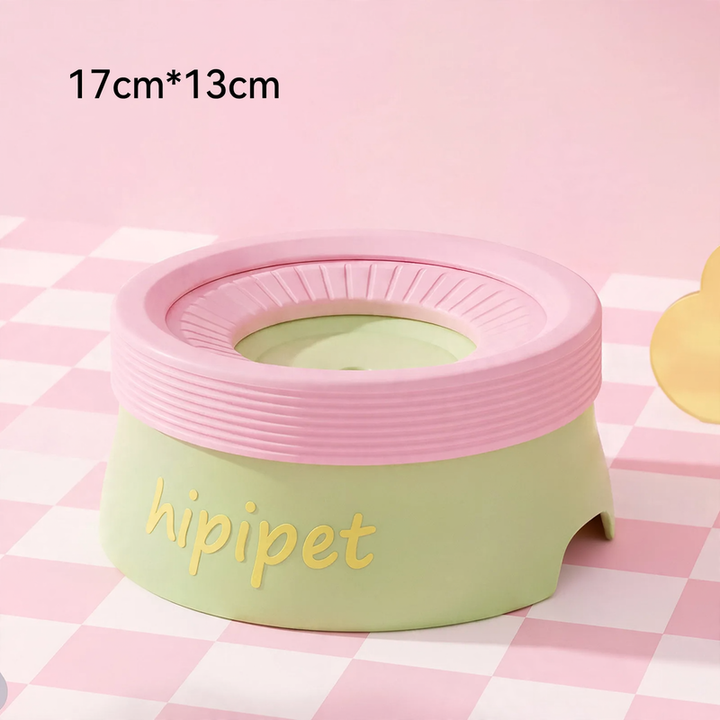 Floating drinking bowl for dogs and cats