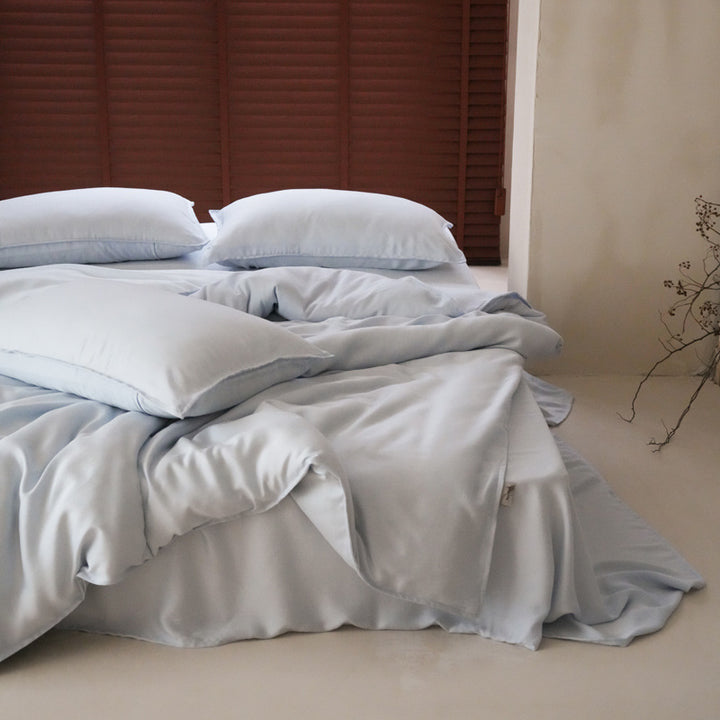 Summer bedding set made of Lyocell, 4-piece