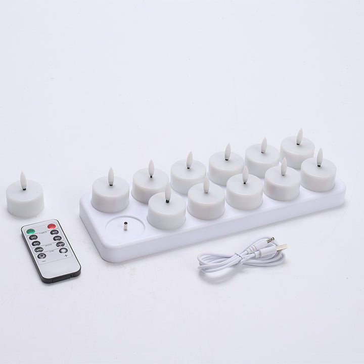 LED mood lights in retro design with remote control