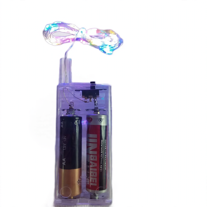 LED Copper Wire String Lights with Battery Operation