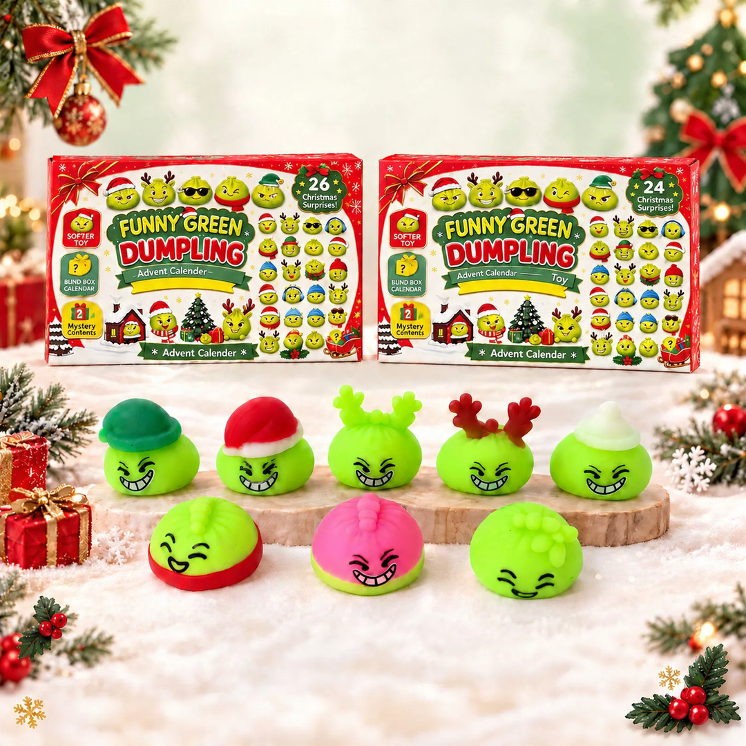 Christmas Advent Calendar with Surprise Figures