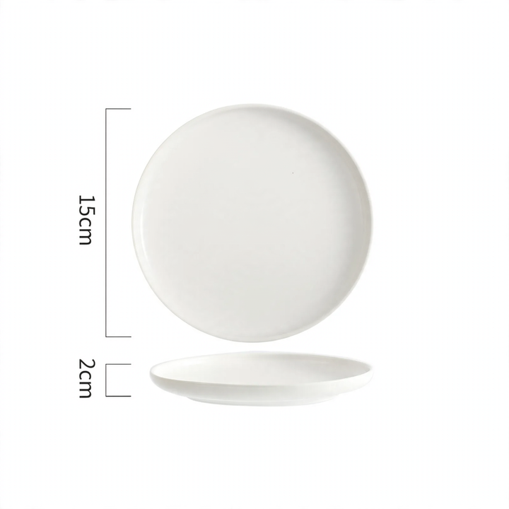Beef Plastic Tray, Cream and Black