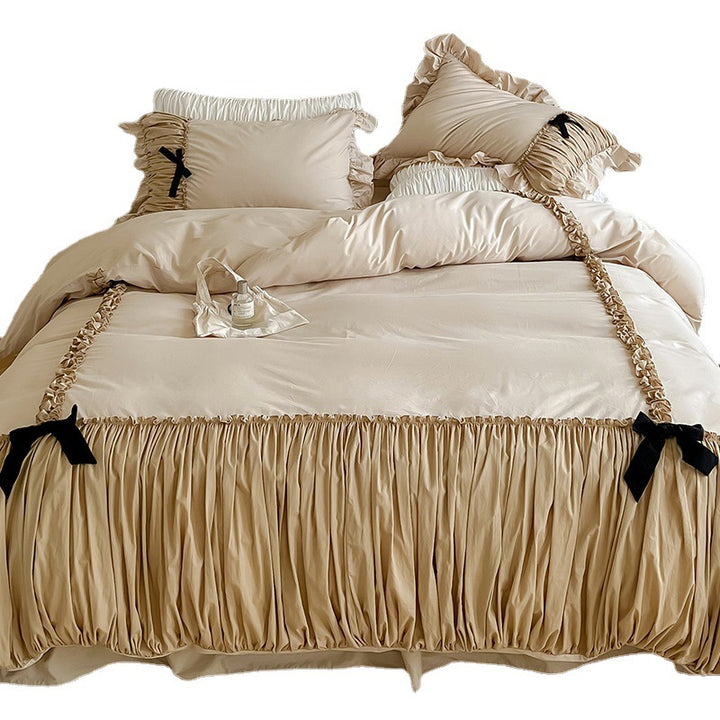 Cotton bedding set, French princess style