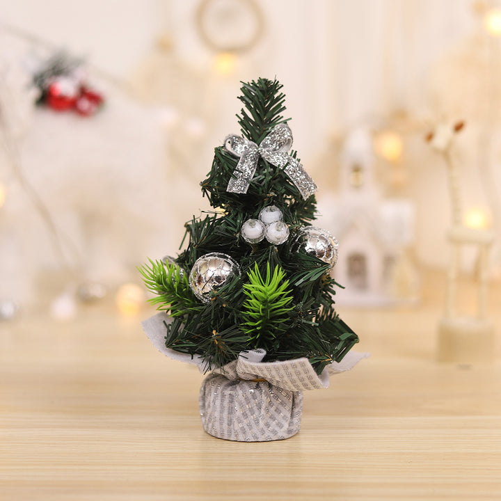 Mini Christmas tree made of PVC, 20 cm, table decoration