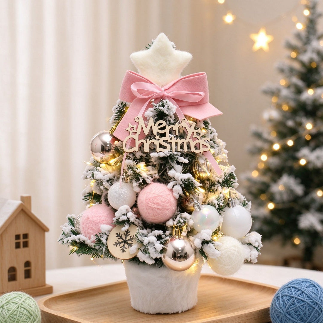 Mini Christmas Tree with Lighting, 35 or 45 cm