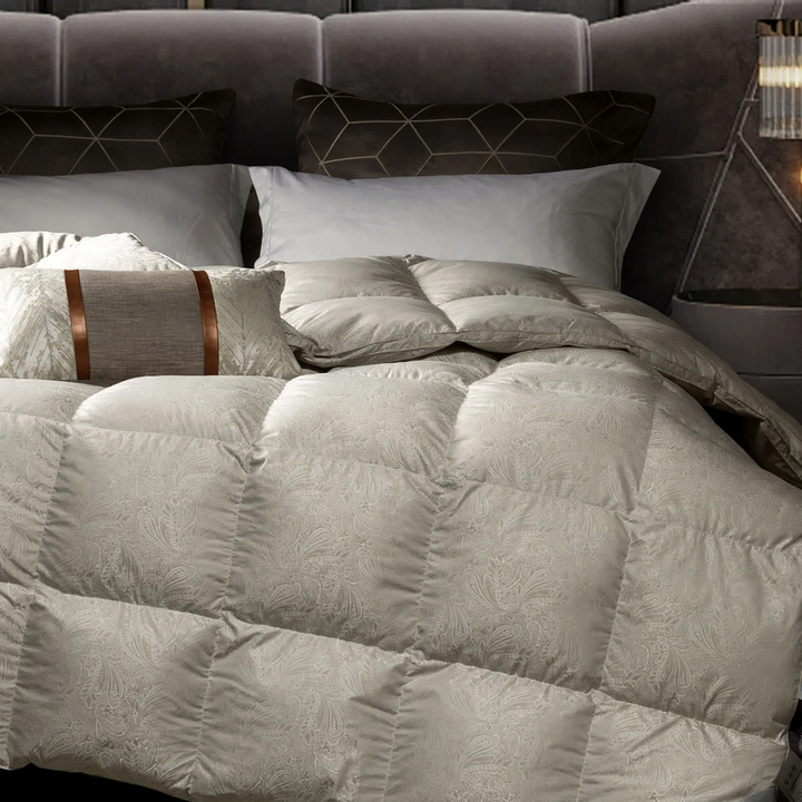 Goose down duvet, winter duvet, pure cotton, 5–6 kg