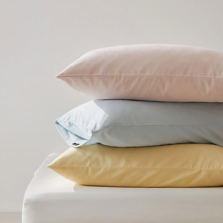 Cotton pillowcases, 2-piece set, 48×74 cm